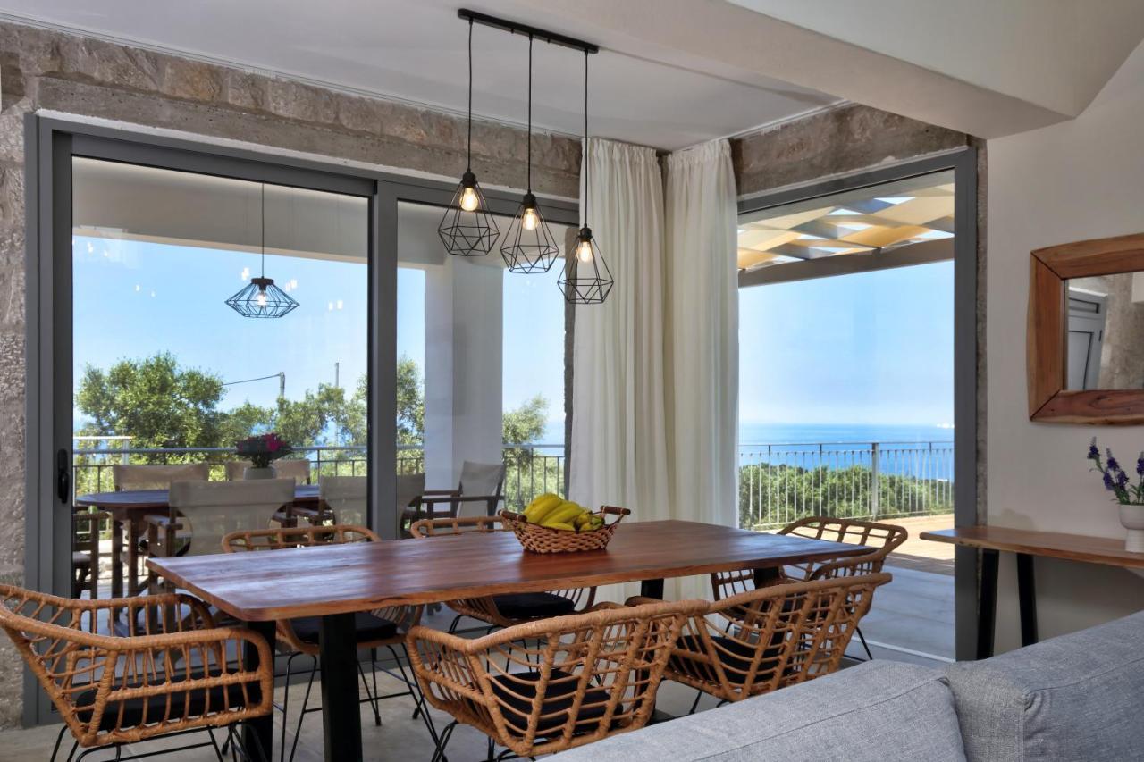Tsakmakis Villas Luxury- Panoramic Sea View - Lefkada Tsoukaladhes Exterior photo