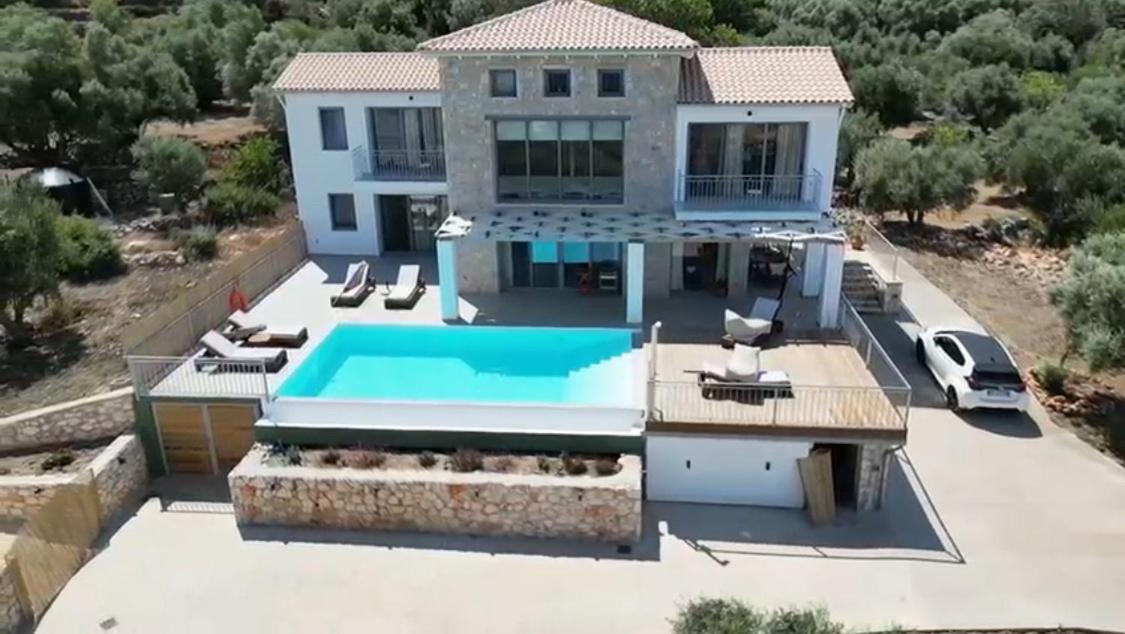 Tsakmakis Villas Luxury- Panoramic Sea View - Lefkada Tsoukaladhes Exterior photo