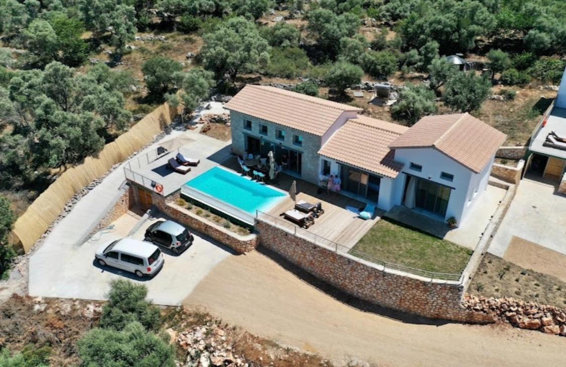 Tsakmakis Villas Luxury- Panoramic Sea View - Lefkada Tsoukaladhes Exterior photo