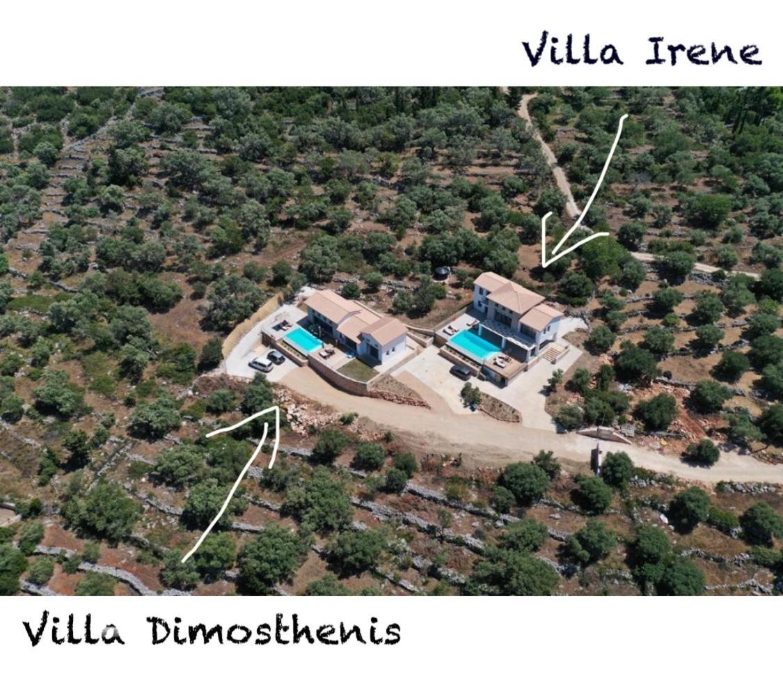 Tsakmakis Villas Luxury- Panoramic Sea View - Lefkada Tsoukaladhes Exterior photo
